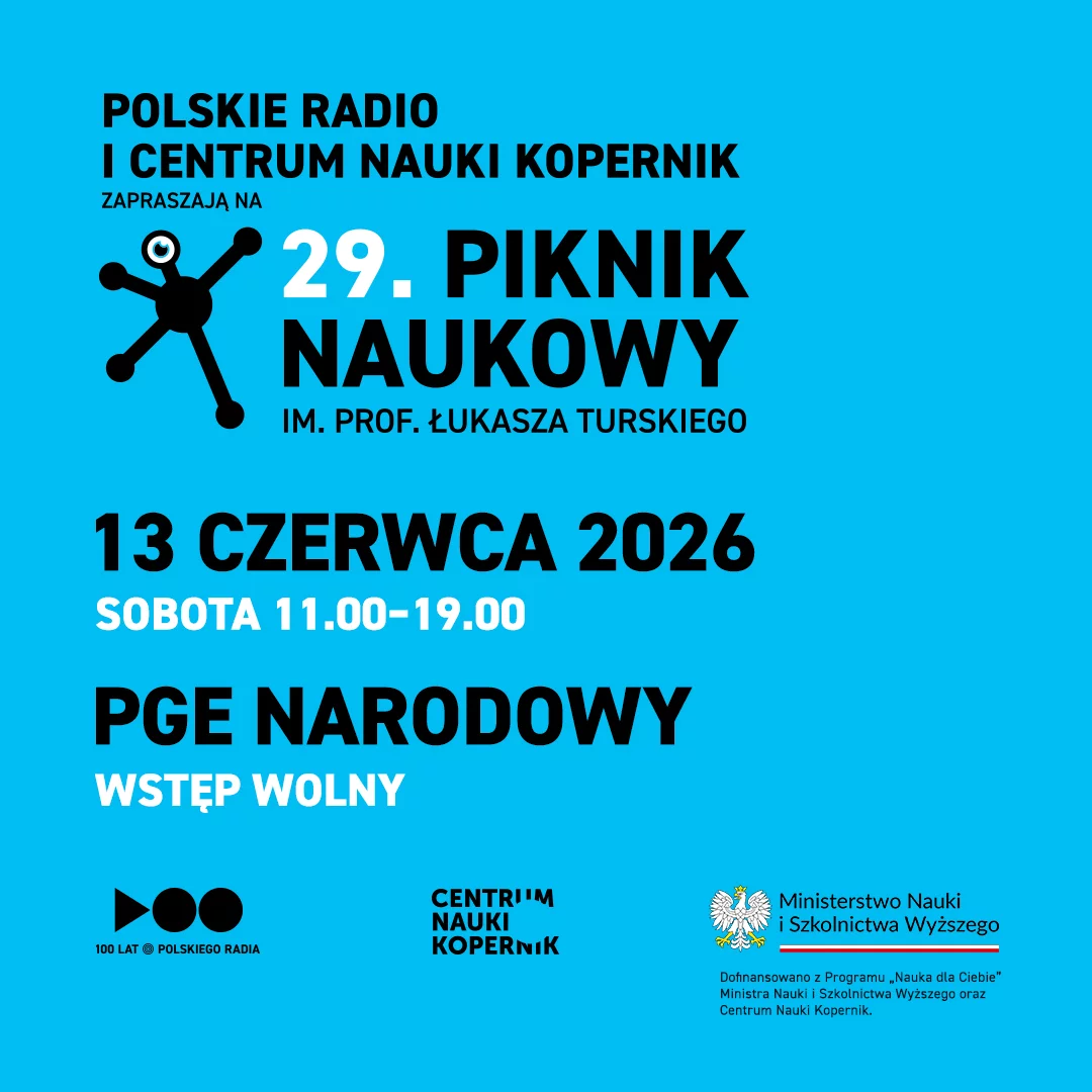 Grafika Pikniku Naukowego 2026